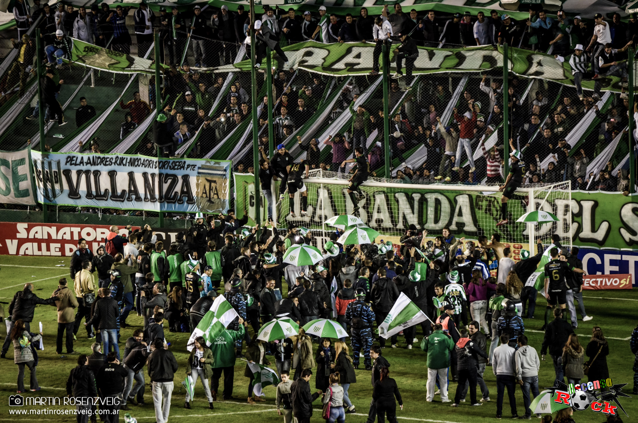 La alegría de jugadores y todo el pueblo banfileño.