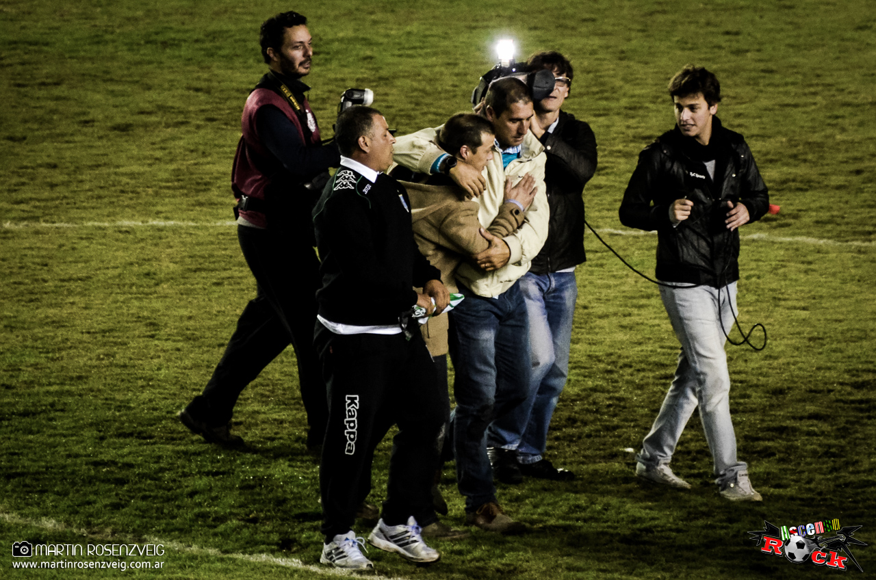 La alegría de jugadores y todo el pueblo banfileño.