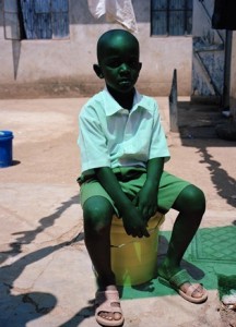 Viviane Sassen, Juice, de la serie Flamboya, fotografía digital, 100 x 80 cm, 2007.