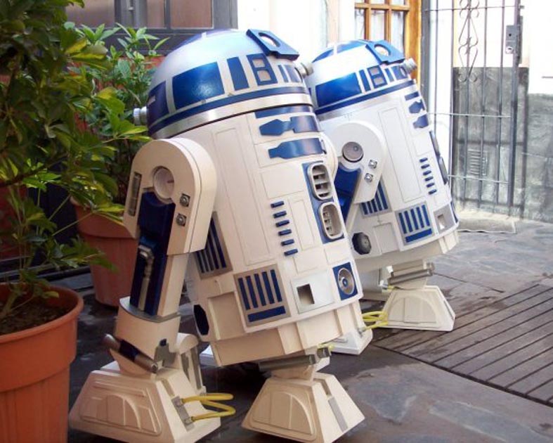 Robot R2D2 real argentino - Star Wars