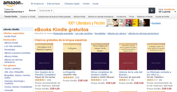 Libros gratis en Amazon