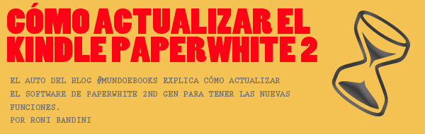 Actualizar Paperwhite